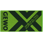 Gewo asciugamano Super Select nero/verde