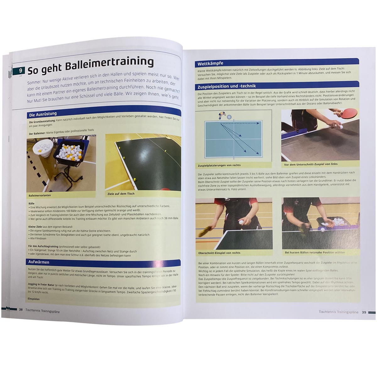 Libro Gewo Tischtennis Trainingspläne