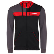 Gewo Felpa con cappuccio Ravenna nero/nine iron