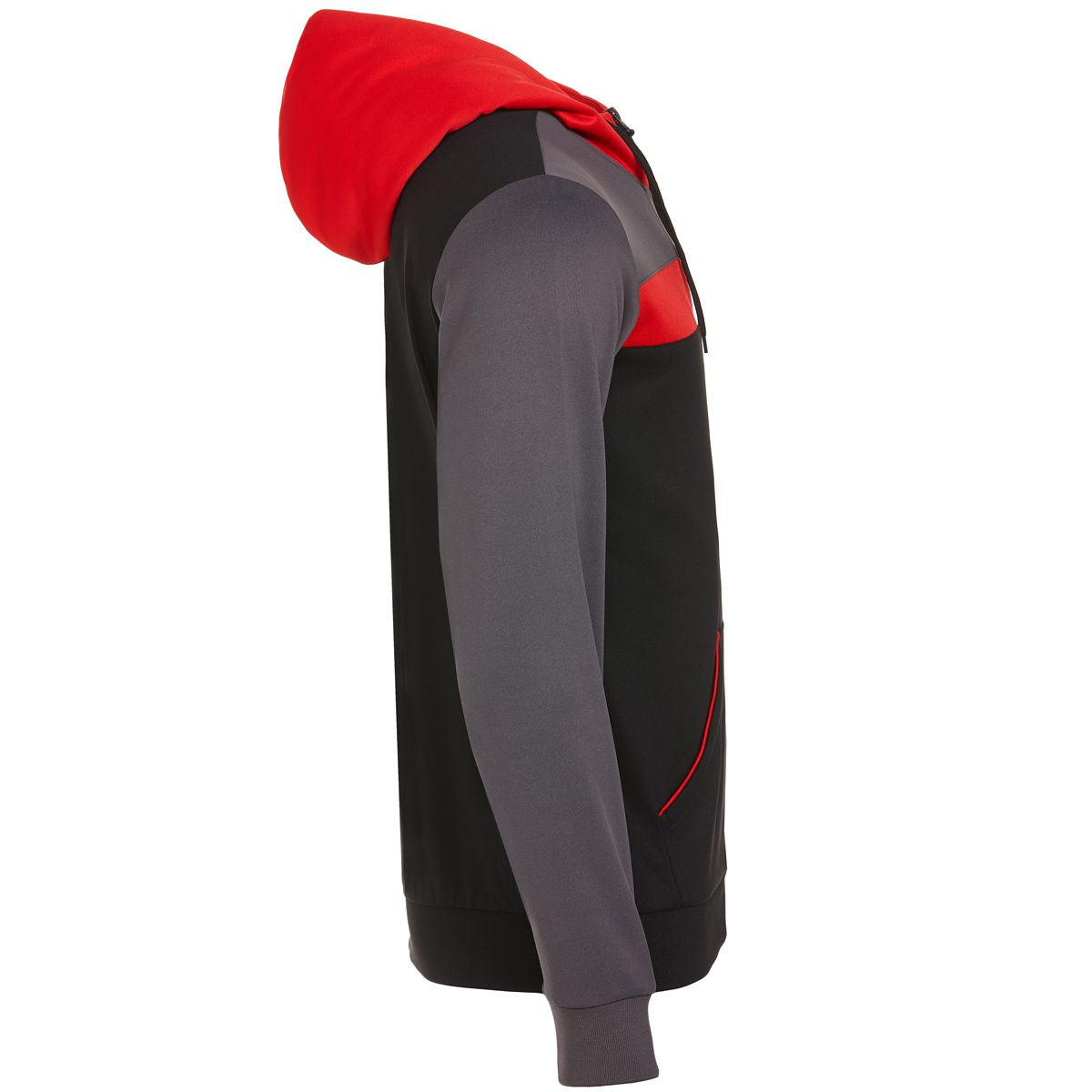 Gewo Felpa con cappuccio Ravenna nero/nine iron