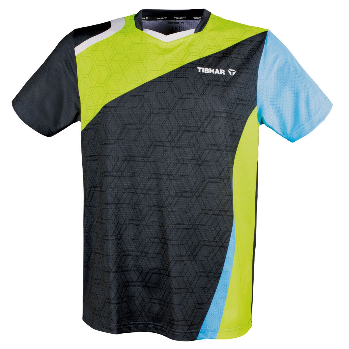 Tibhar maglietta Sol giallo/azzurro chiaro