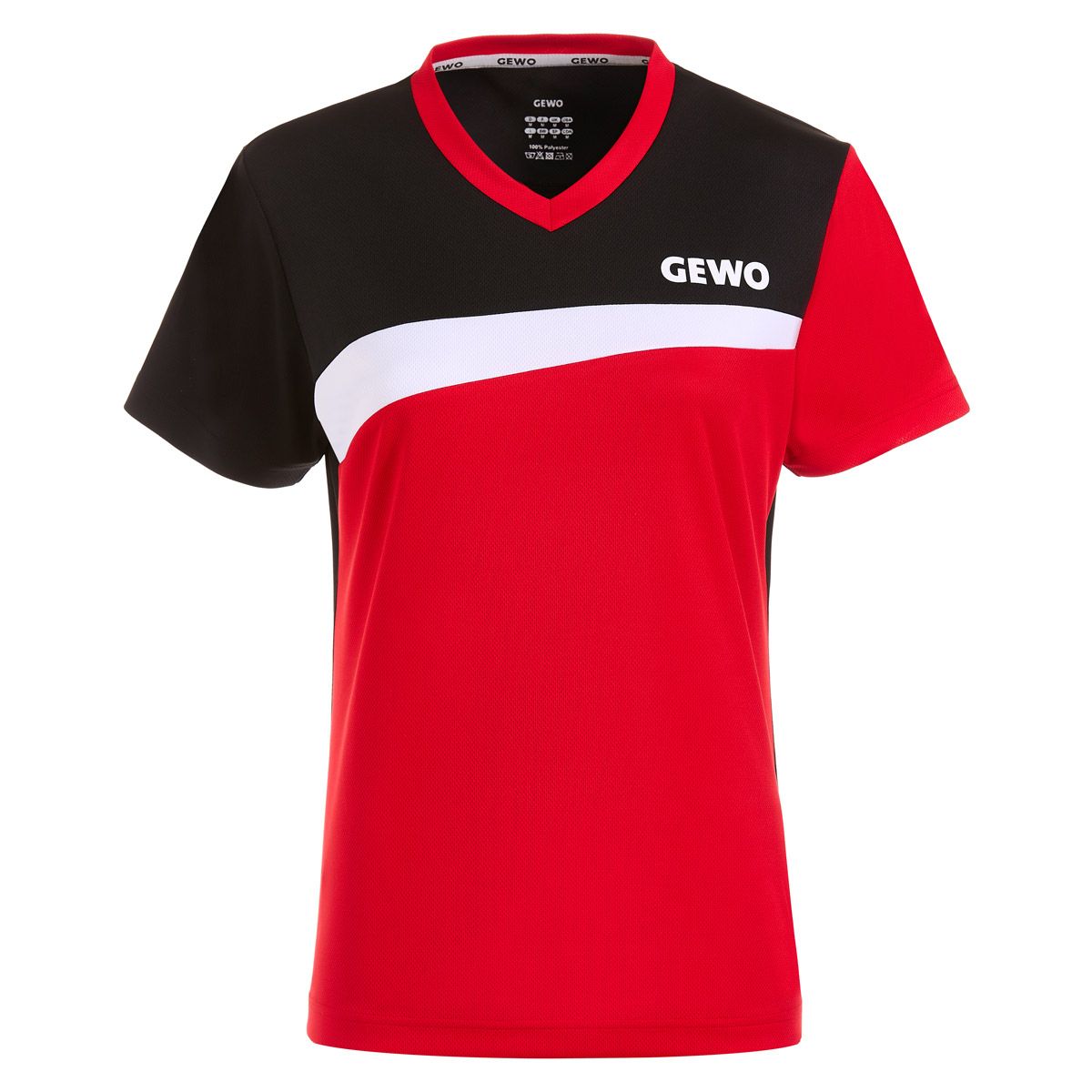 Gewo maglia Fondi III Lady rosso/nero