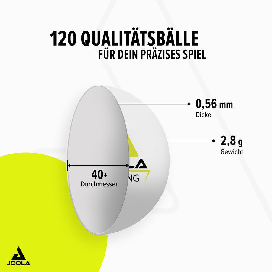 Joola Pallina Training 40+ arancione (120)