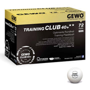 Palline Gewo Training Club 40+** 4x 72 pezzi scatola bianca