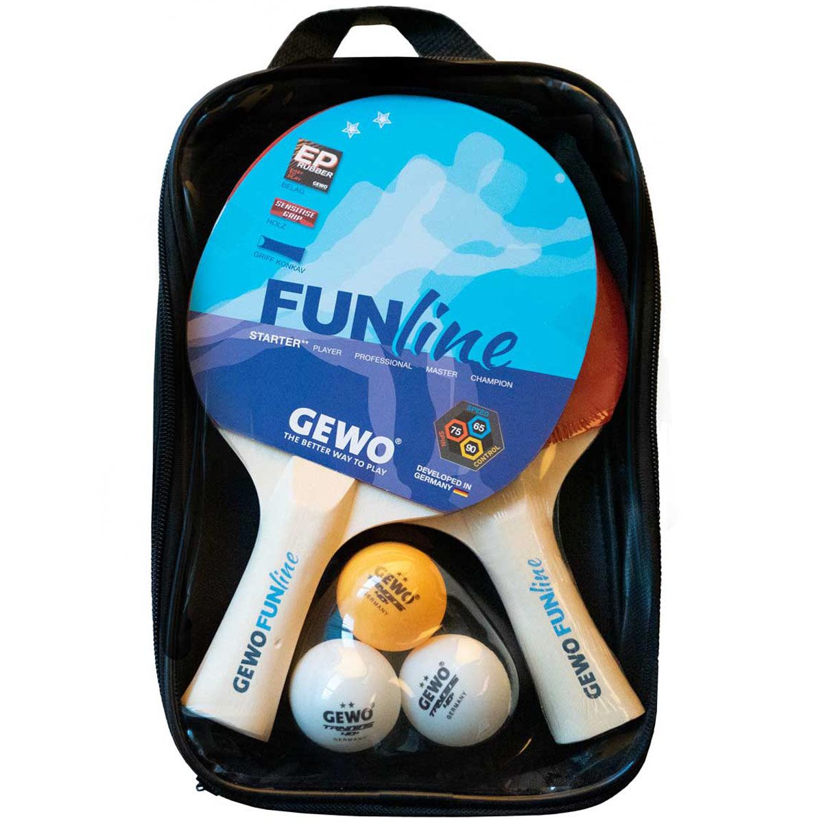 Gewo Set Racchetta Double-Fun