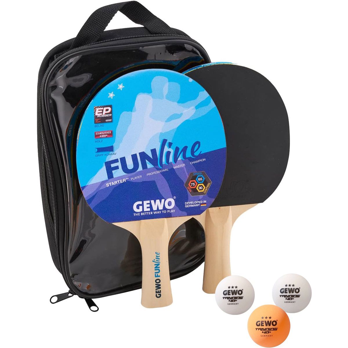 Gewo Set Racchetta Double-Fun