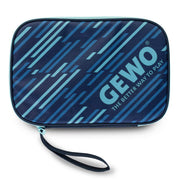 Gewo Single Cover Stripes navy/celeste