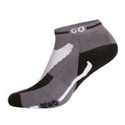 Gewo Calzini corti Flex III grigio/bianco