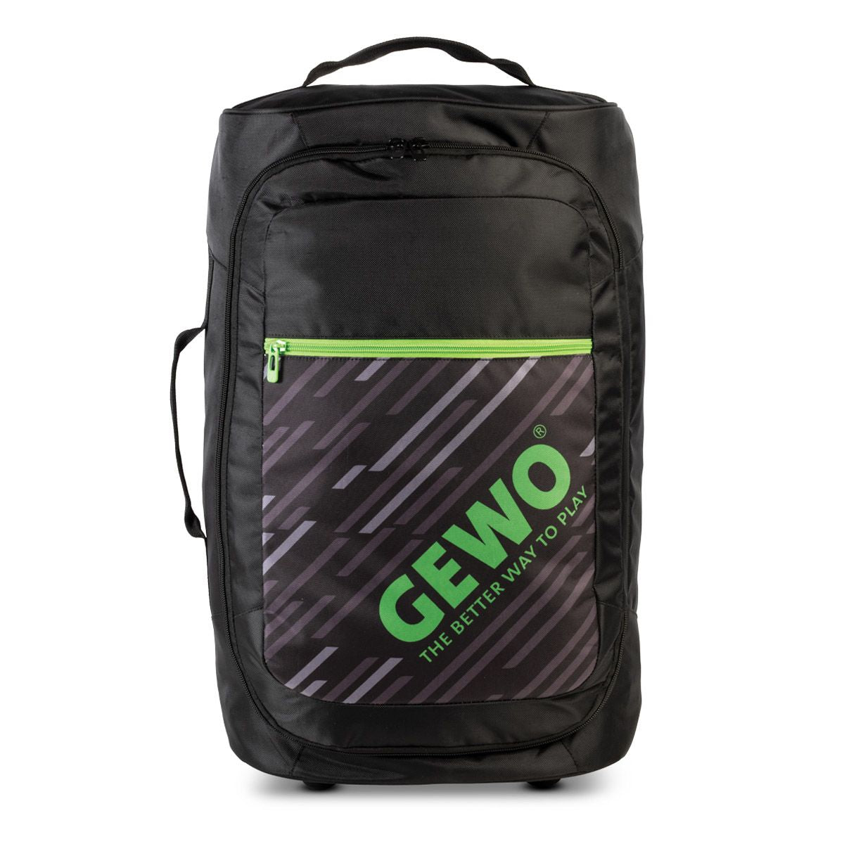 Gewo Trolley Stripes M nero/lime