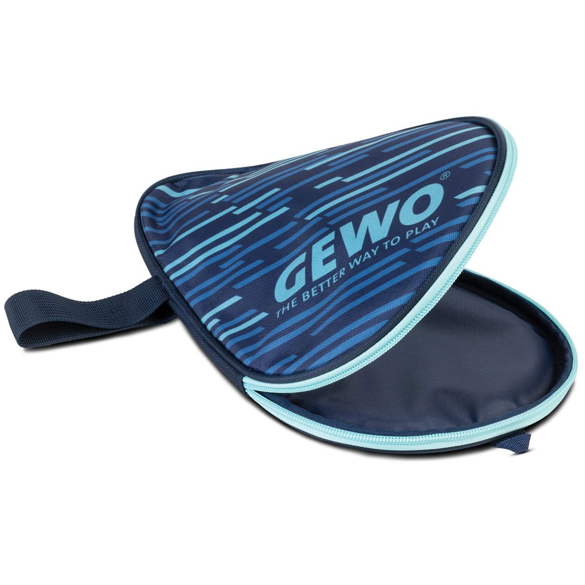Gewo Round Cover Stripes navy/celeste