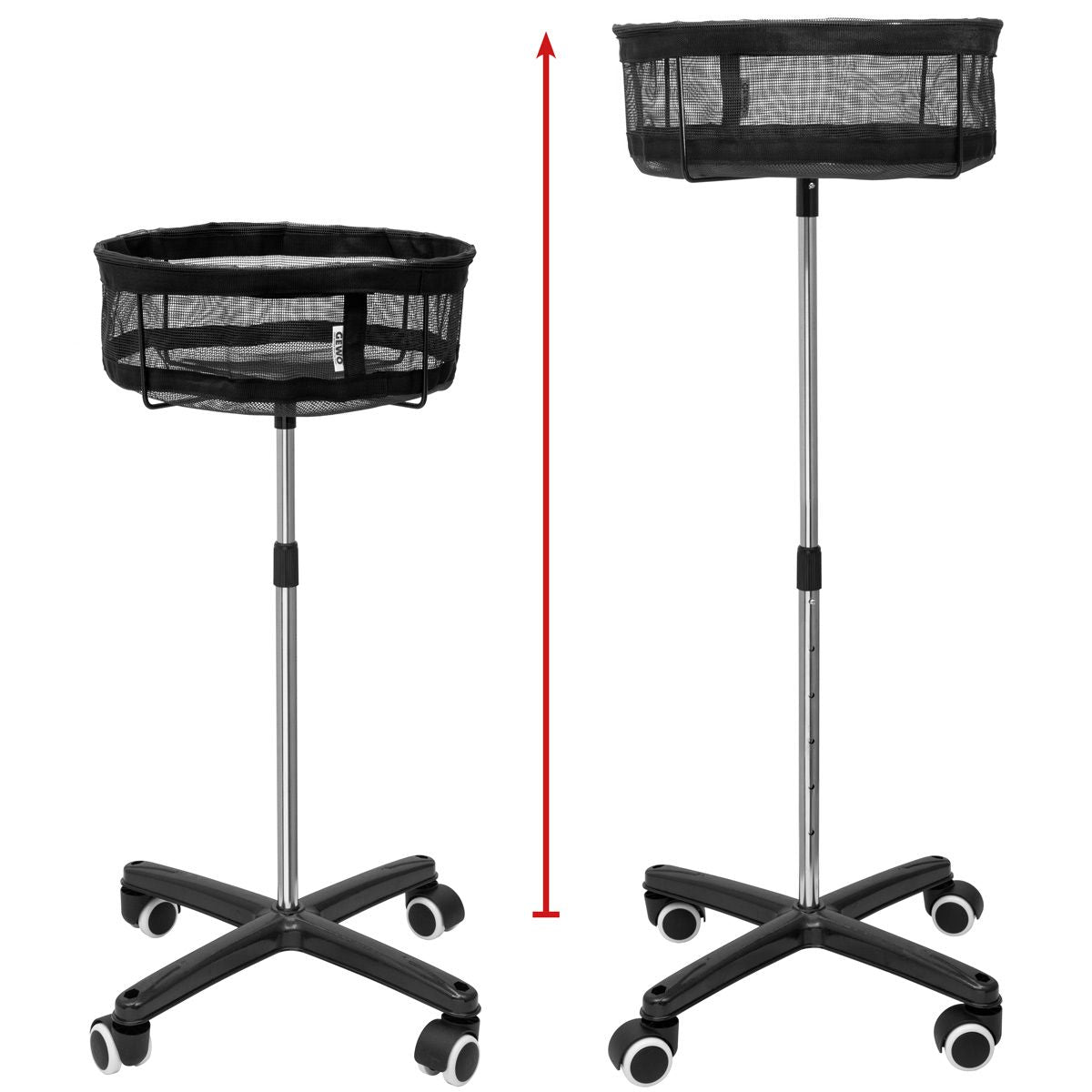 Gewo Scatola portapalle mobile nera