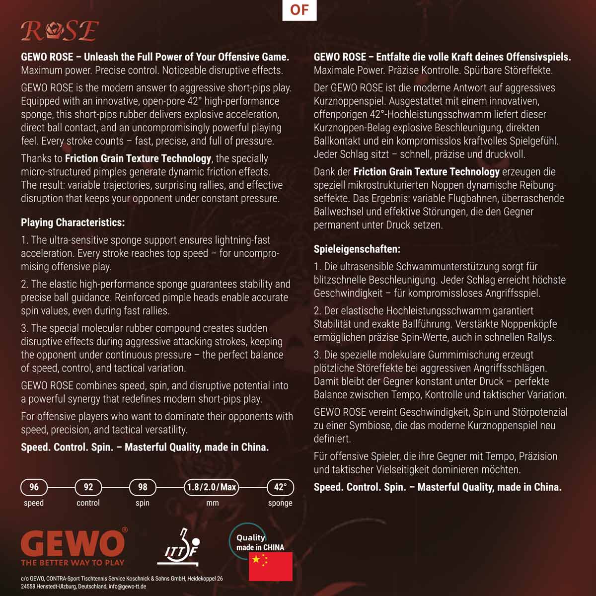 Gewo Rosa