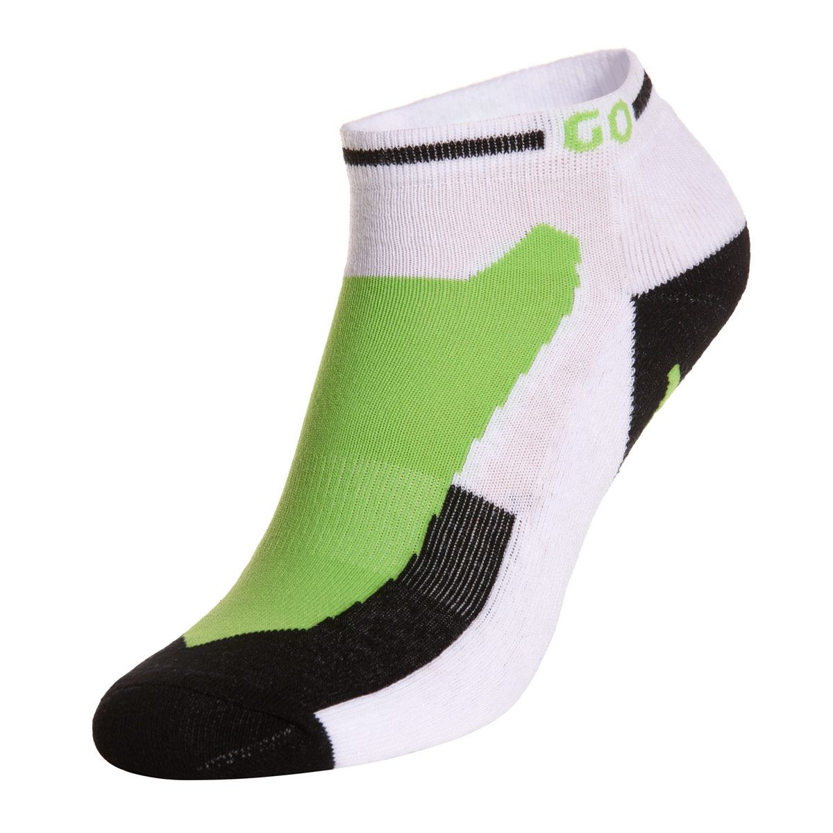 Gewo Calzini corti Flex III bianco/verde