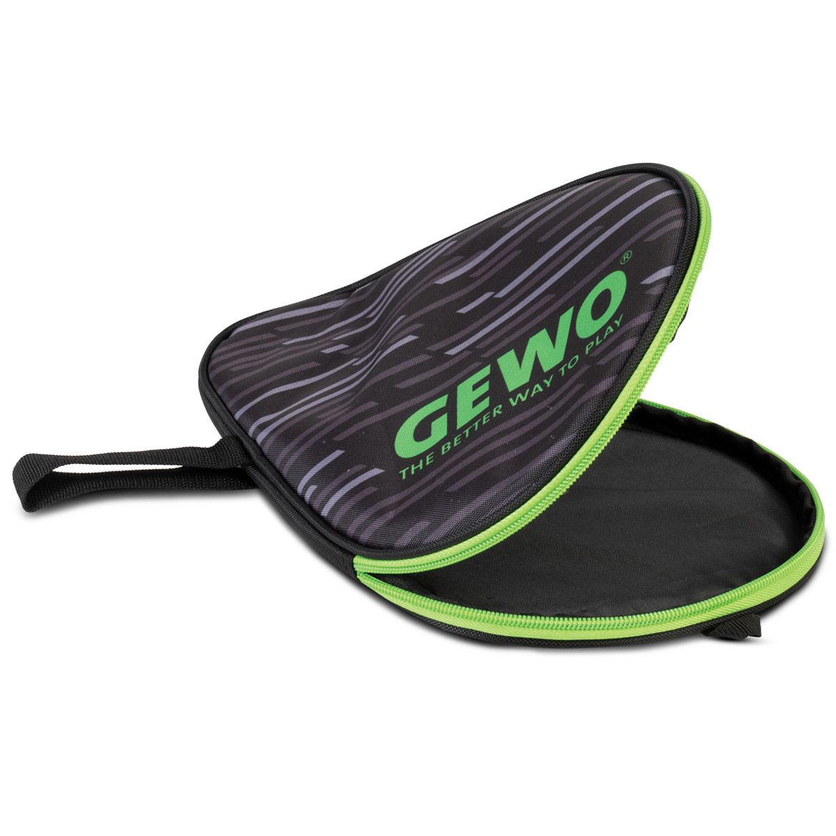 Gewo Round Cover Stripes nero/lime