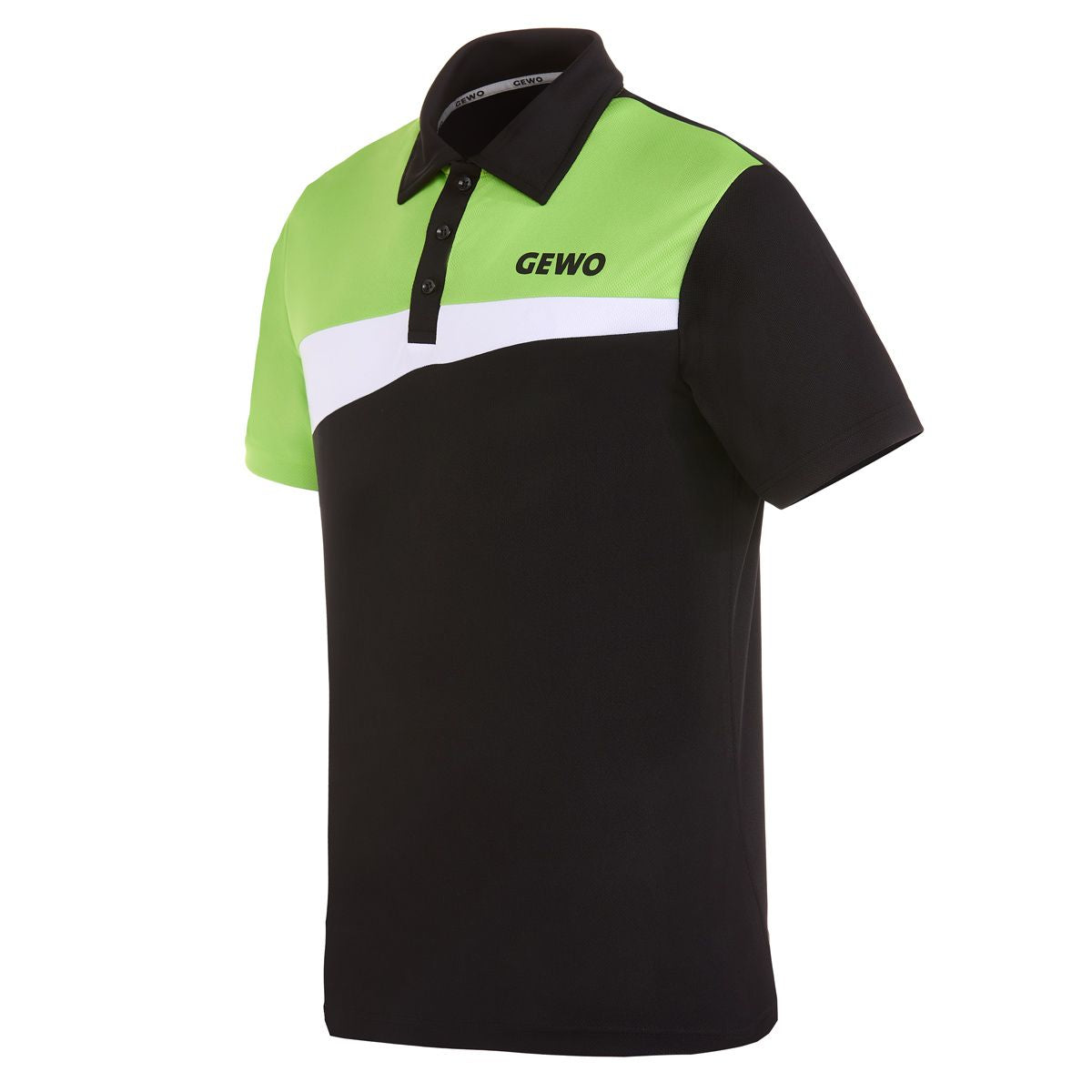 Gewo maglia Fondi I Cotone nero/lime