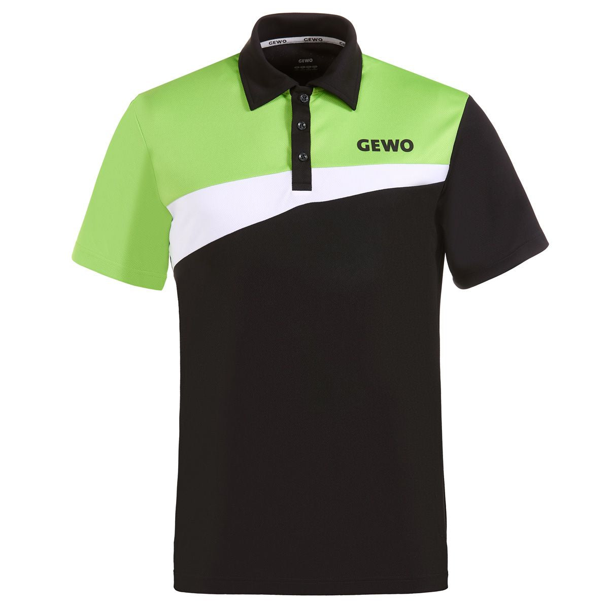 Gewo maglia Fondi I Cotone nero/lime
