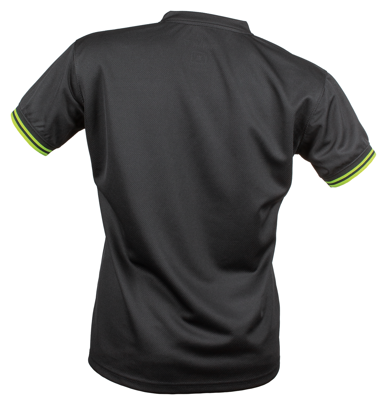 Tibhar maglietta Cosmos poliestere nero/verde