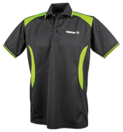 Tibhar maglietta Cosmos poliestere nero/verde