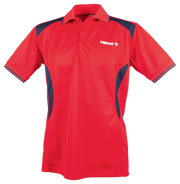 Tibhar maglietta Cosmos poliestere rosso/navy