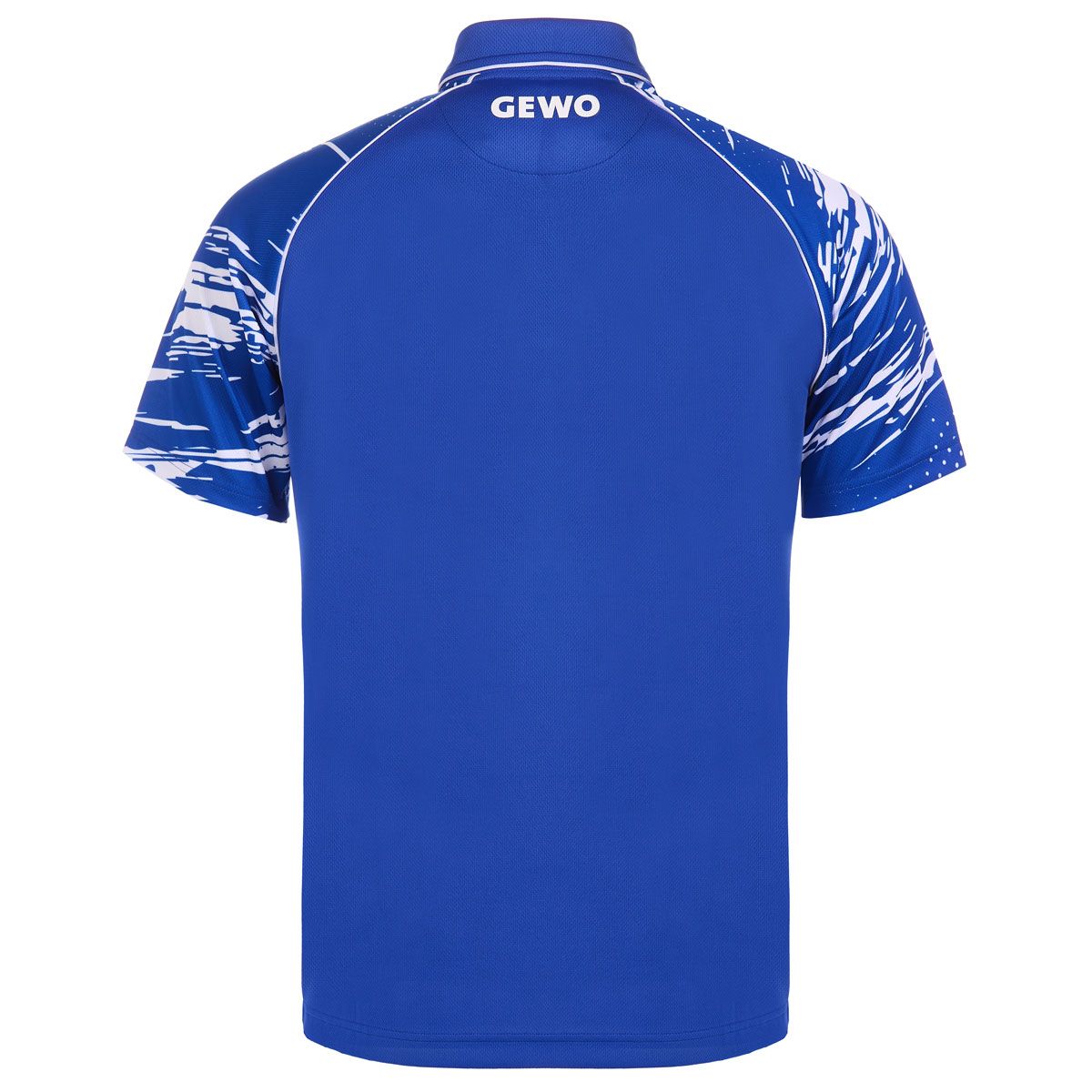 Gewo maglia Marmo I blu/bianco