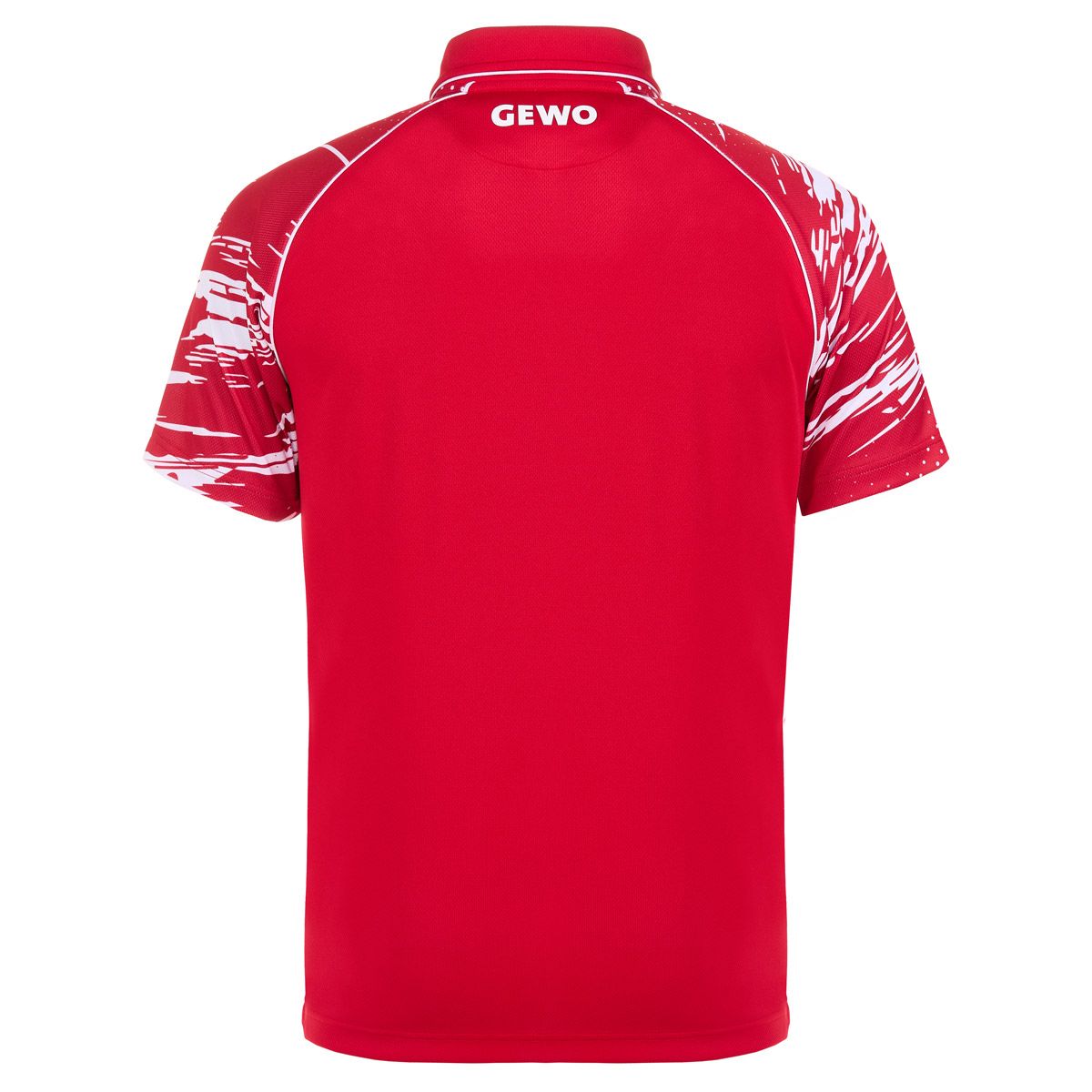 Gewo maglia Marmo II rosso/bianco