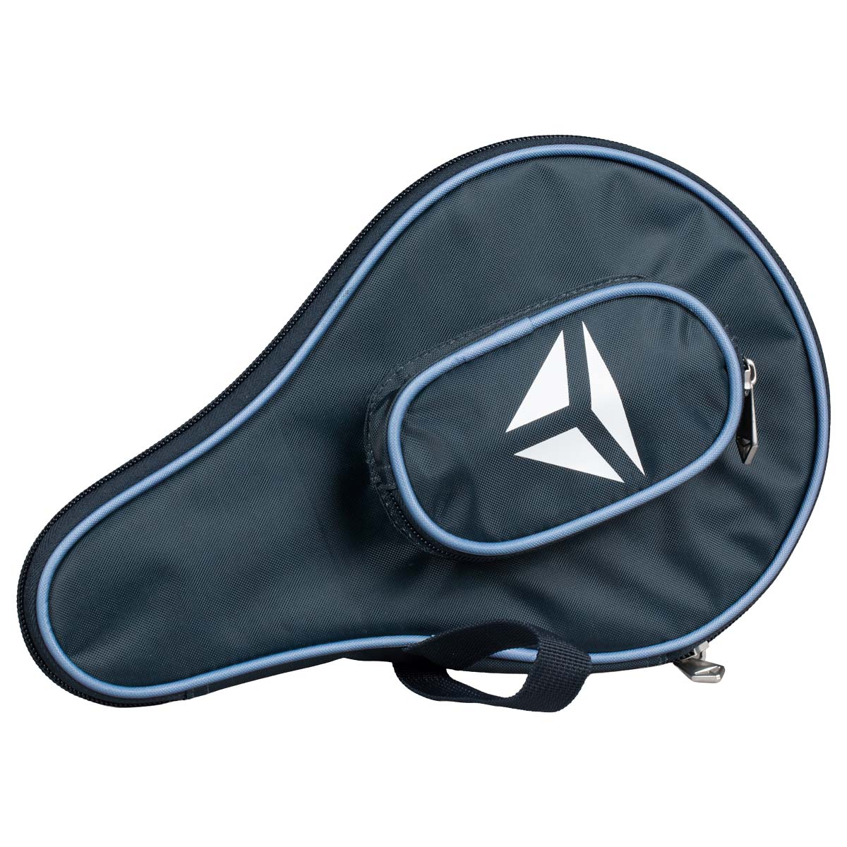 Copertura Tibhar Spectra rotonda con scomparto per palline blu navy/arancione