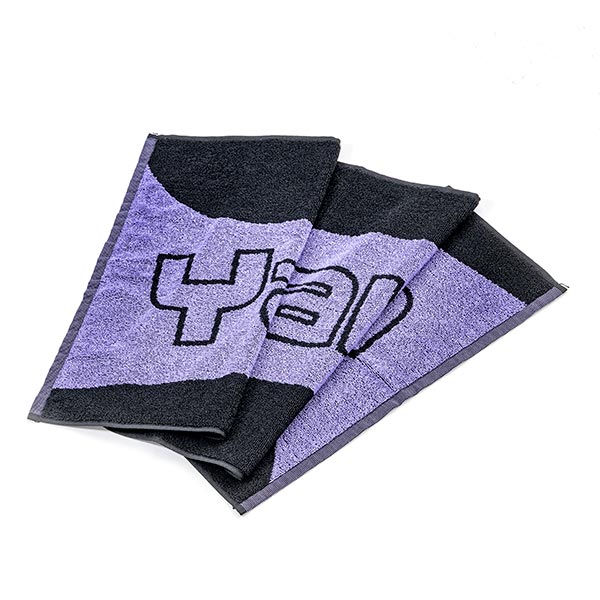 Yasaka Asciugamano Purple River viola/nero