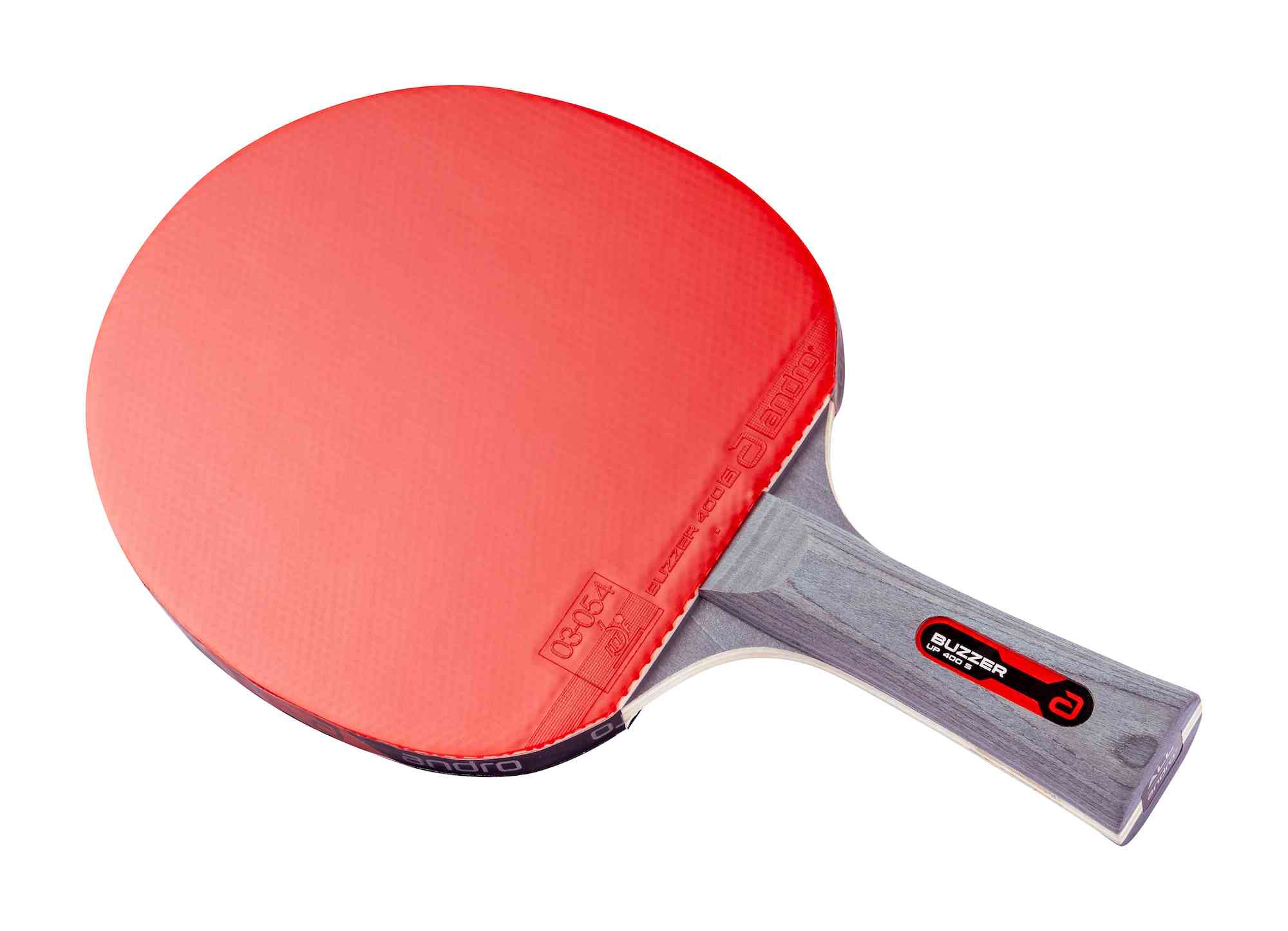 Andro Set di Racchette Buzzer Up 400 S nero/rosso concavo