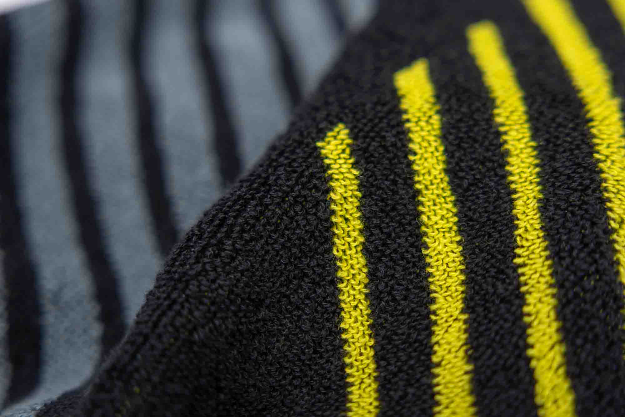 Andro Asciugamano Get The Edge S nero/grigio/giallo