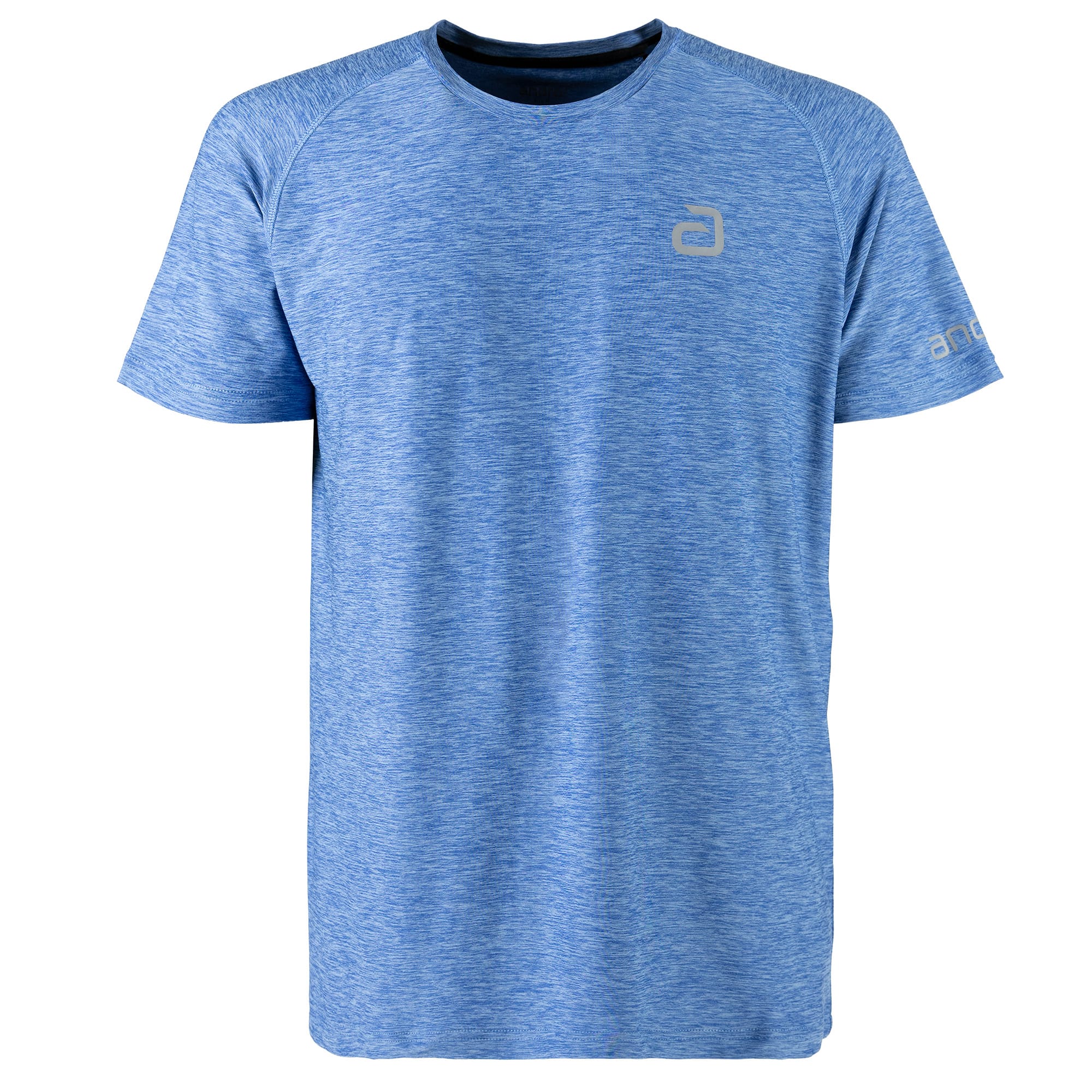 Maglietta Andro Melange Alpha blu jeans