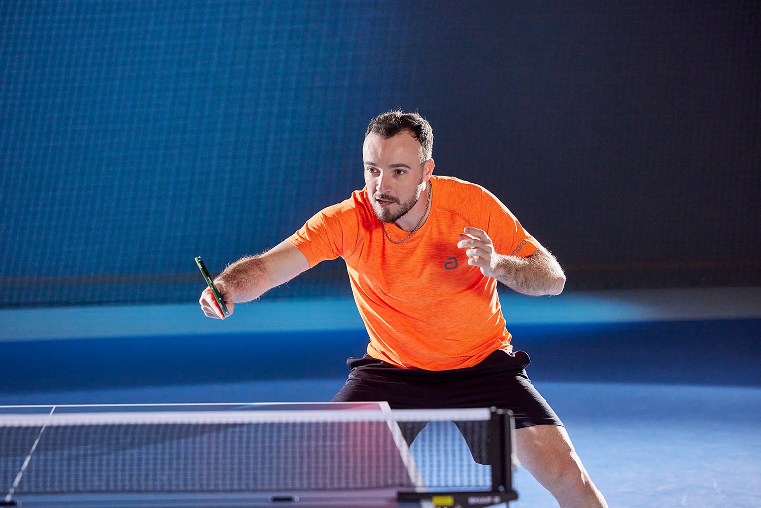 Andro Maglia Melange Alpha arancione