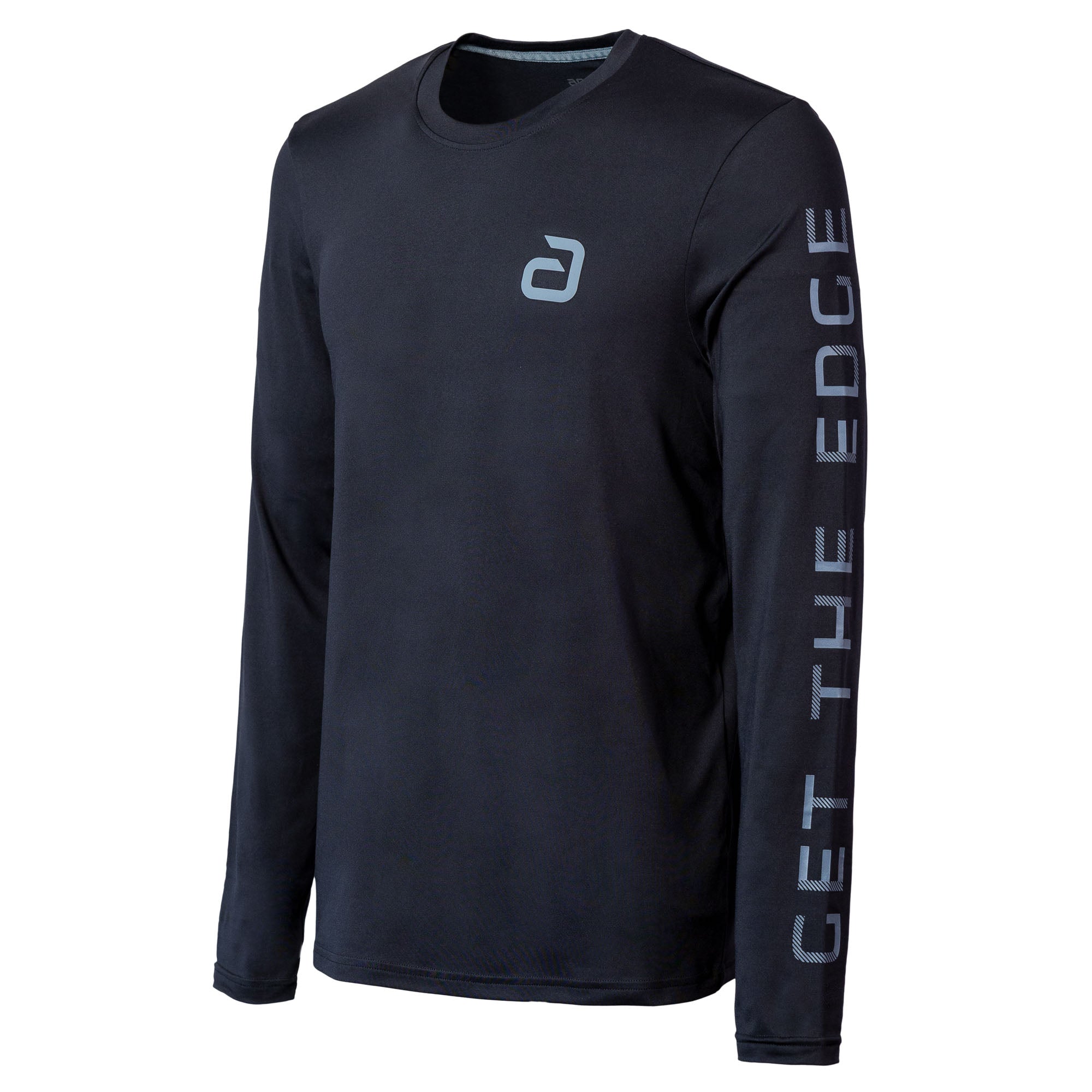 Andro Maglia a Maniche Lunghe Scalzo nero/grigio