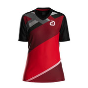 Andro maglietta Ataxa Donna nero/rosso