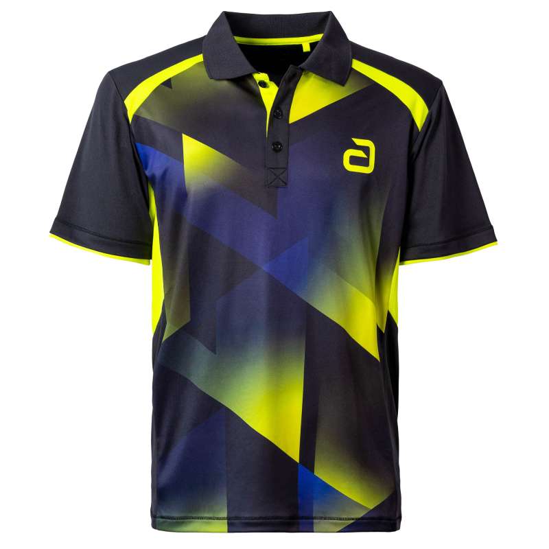 Andro Maglia Lanton nero/giallo