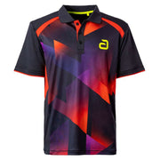 Andro Maglia Lanton nero/rosso