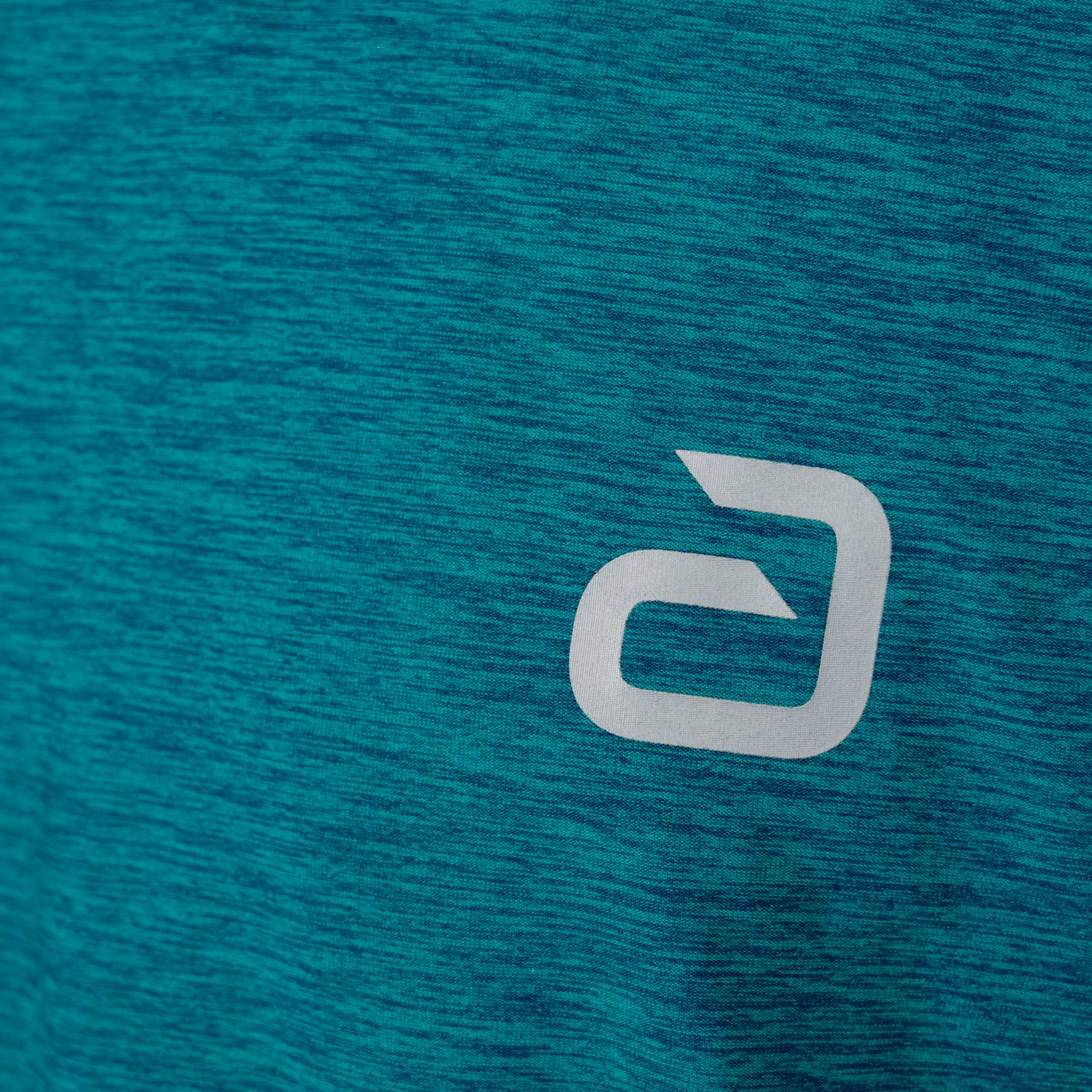 Andro maglietta Melange Alpha verde/blu