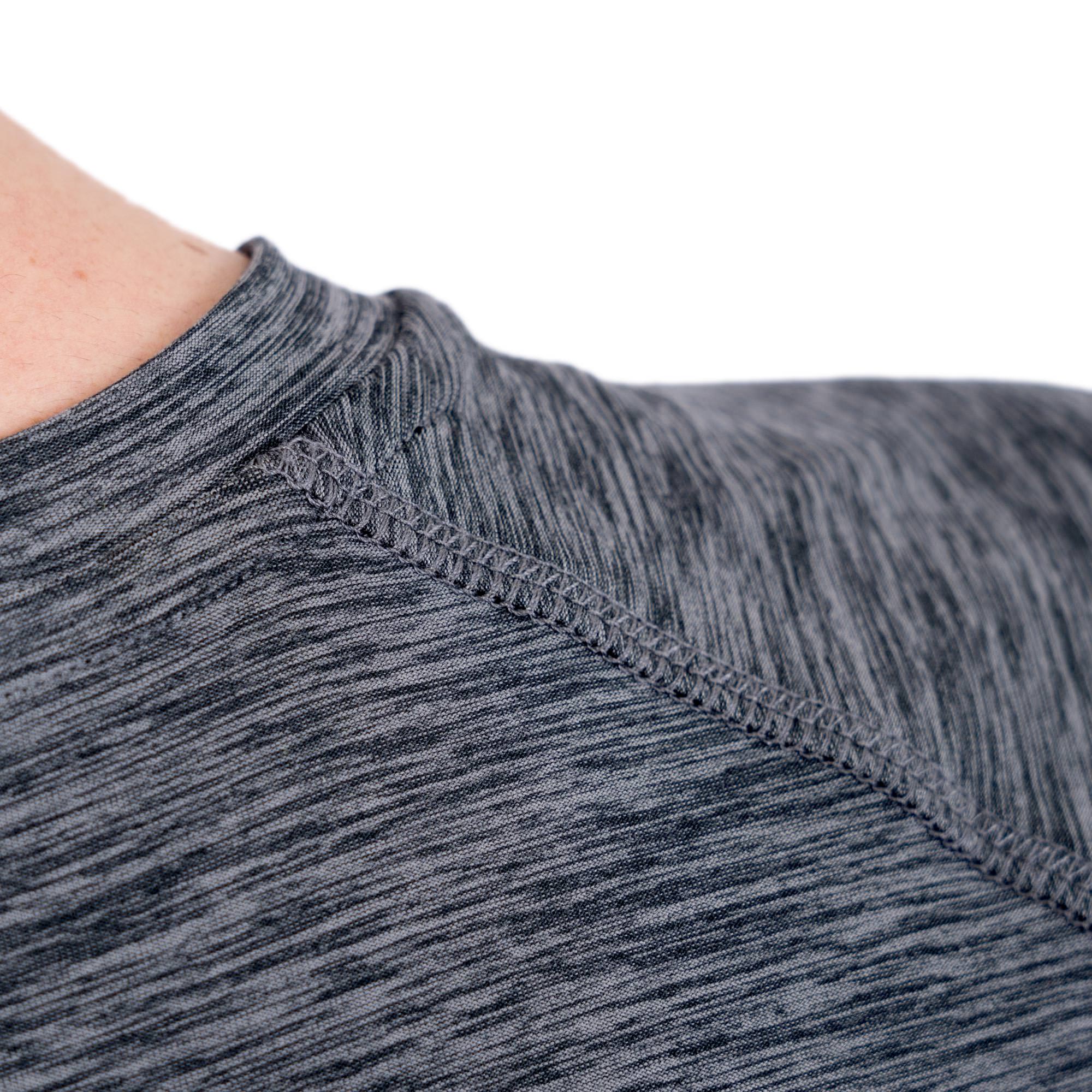 Andro maglietta Melange Alpha grigio