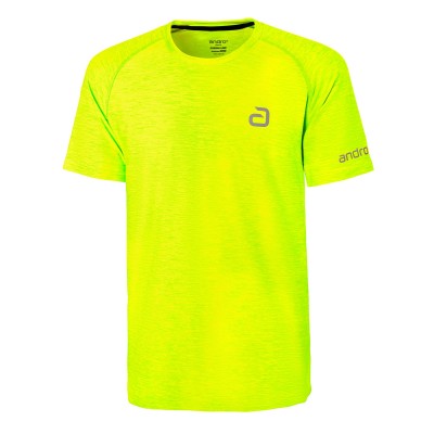 Andro maglietta Melange Alpha giallo neon