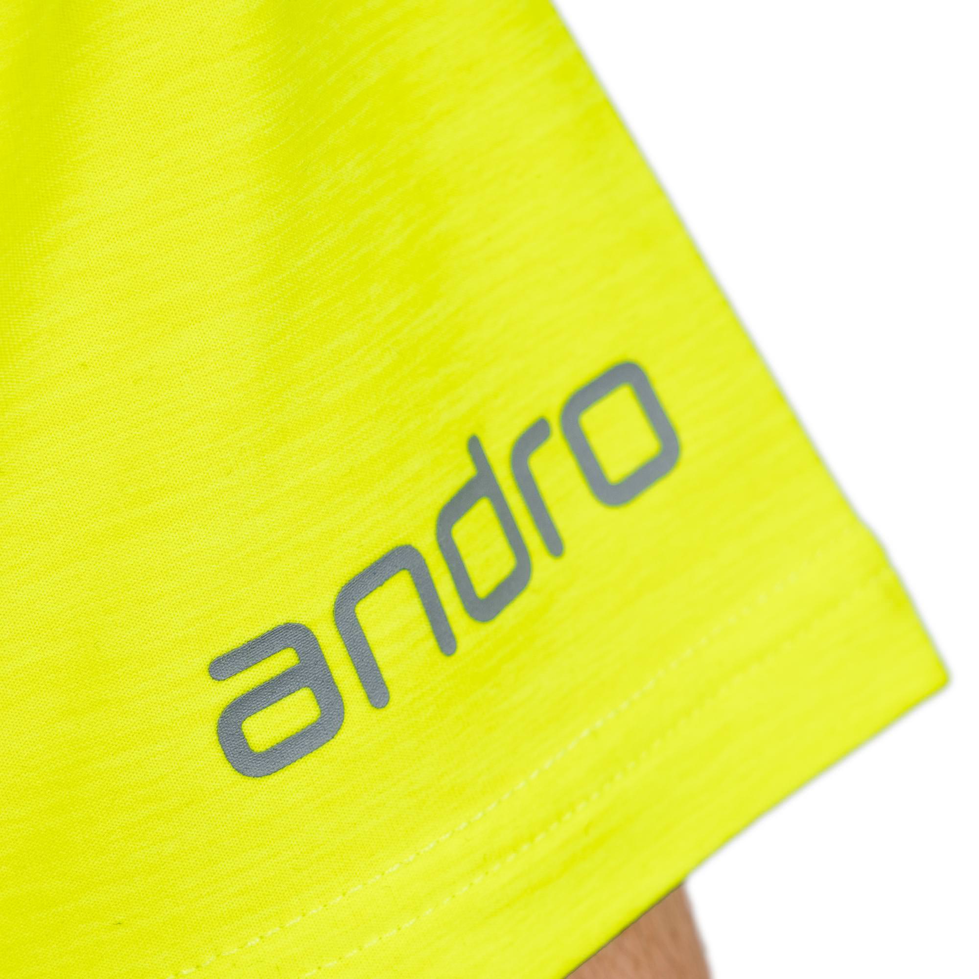 Andro maglietta Melange Alpha giallo neon