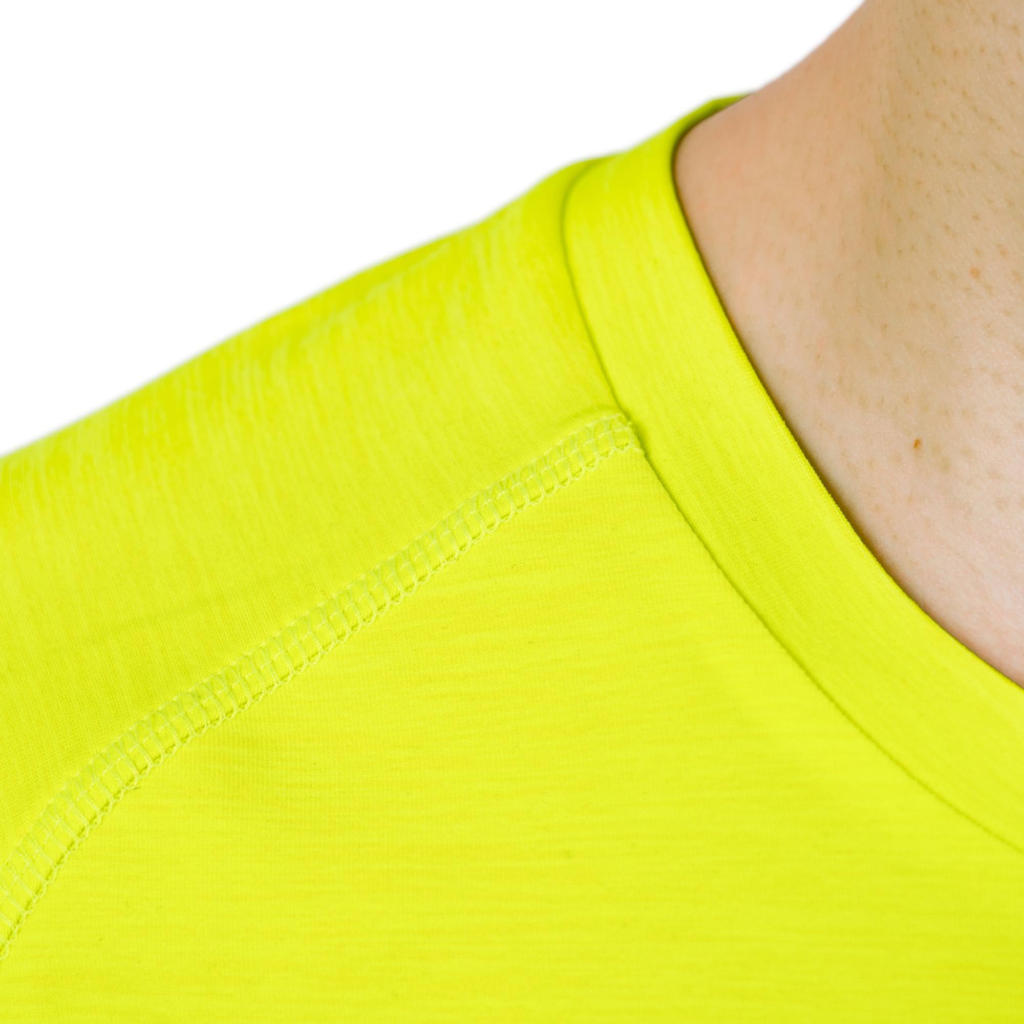 Andro maglietta Melange Alpha giallo neon