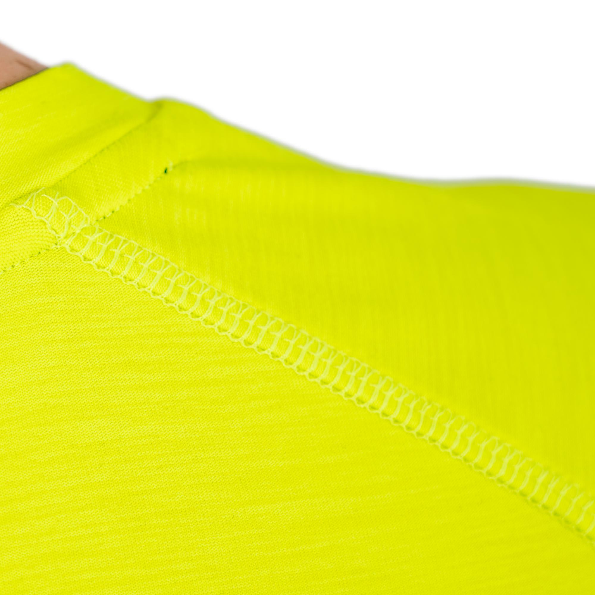 Andro maglietta Melange Alpha giallo neon