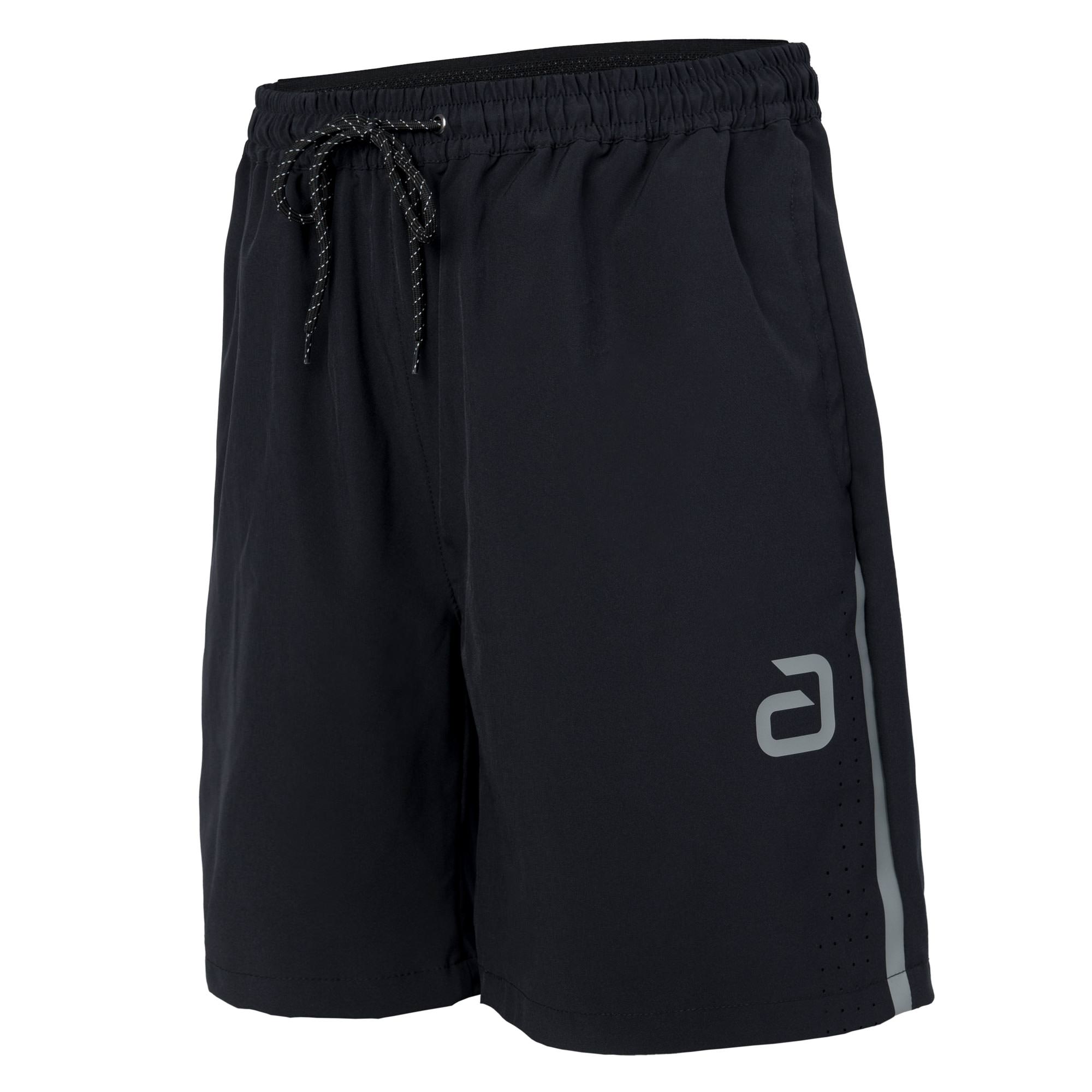 Andro pantaloncini Cuso nero/grigio