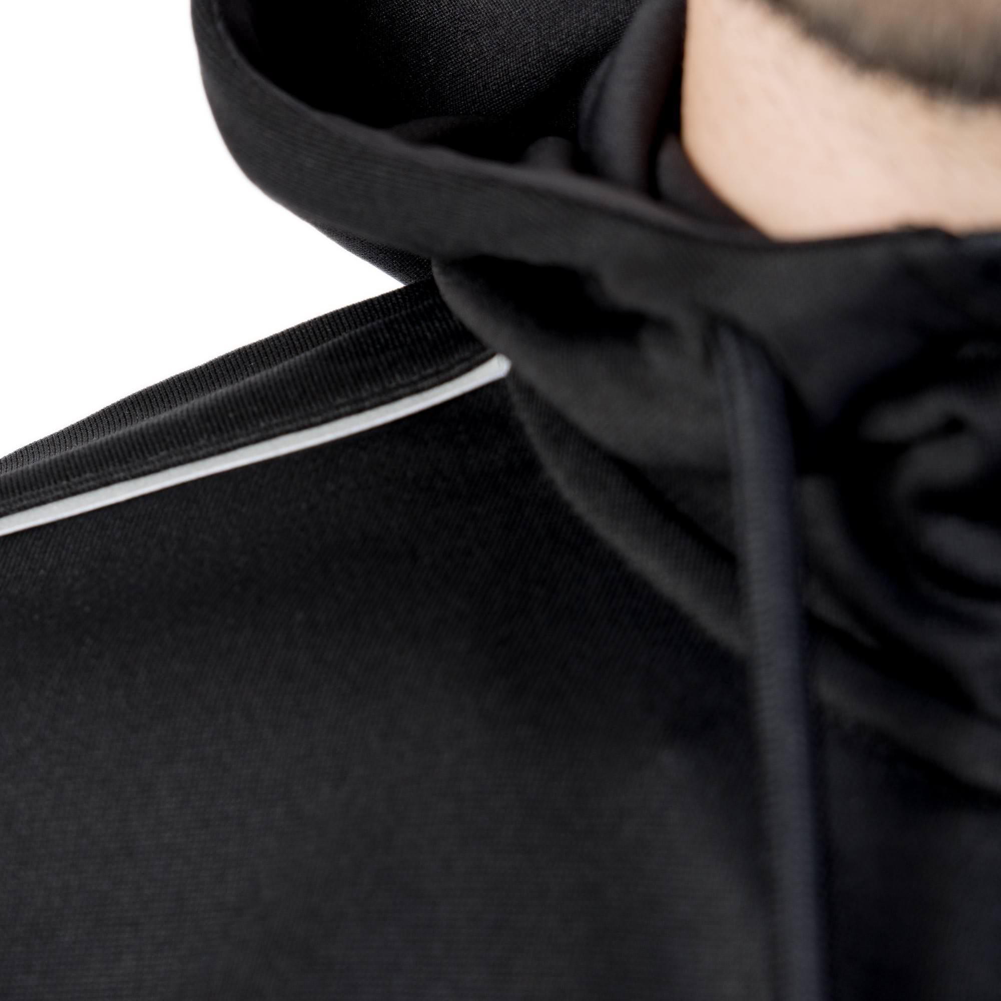 Andro felpa con cappuccio Doley nero/grigio