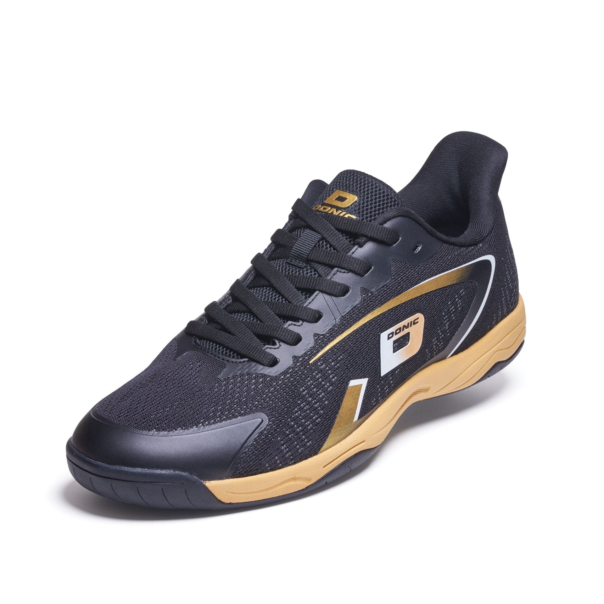 Scarpe Donic Competition Panther nero/oro/bianco