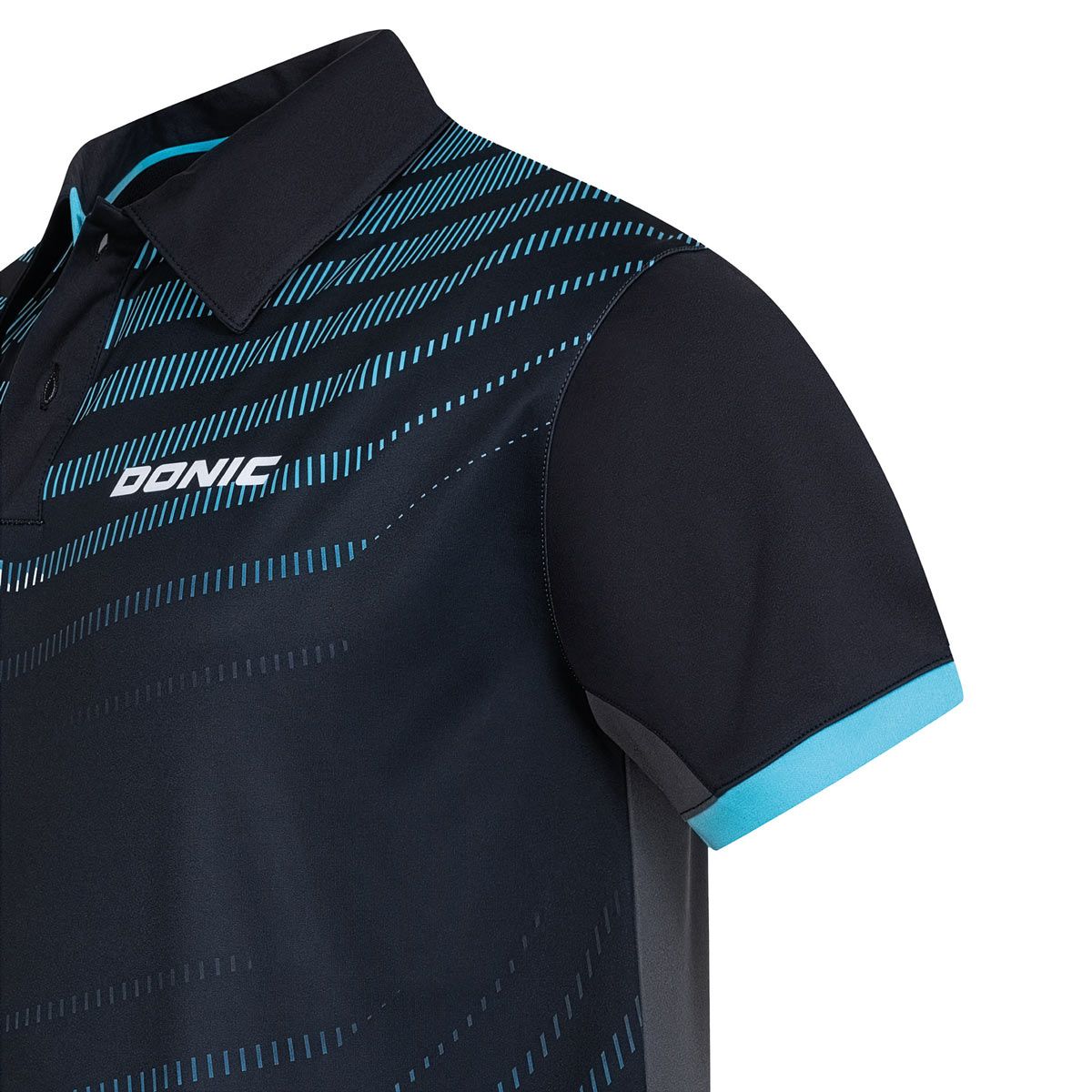 Maglietta Donic Lyra navy/azzurro chiaro/lime