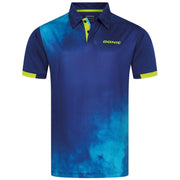 Maglietta Donic Lyra navy/azzurro chiaro/lime