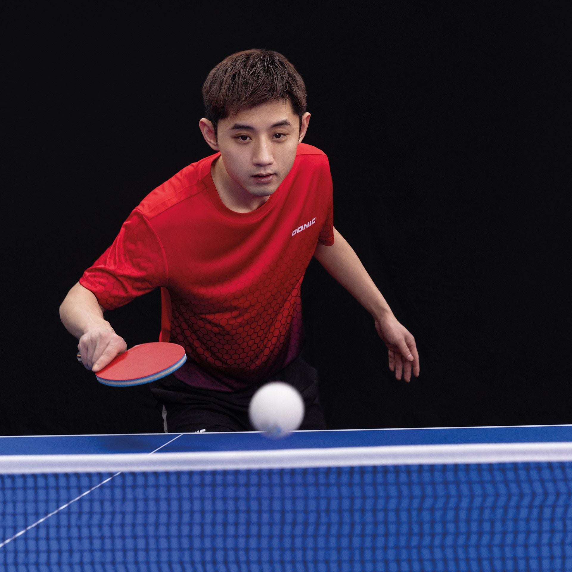 Donic t-shirt Scorpion rosso/nero