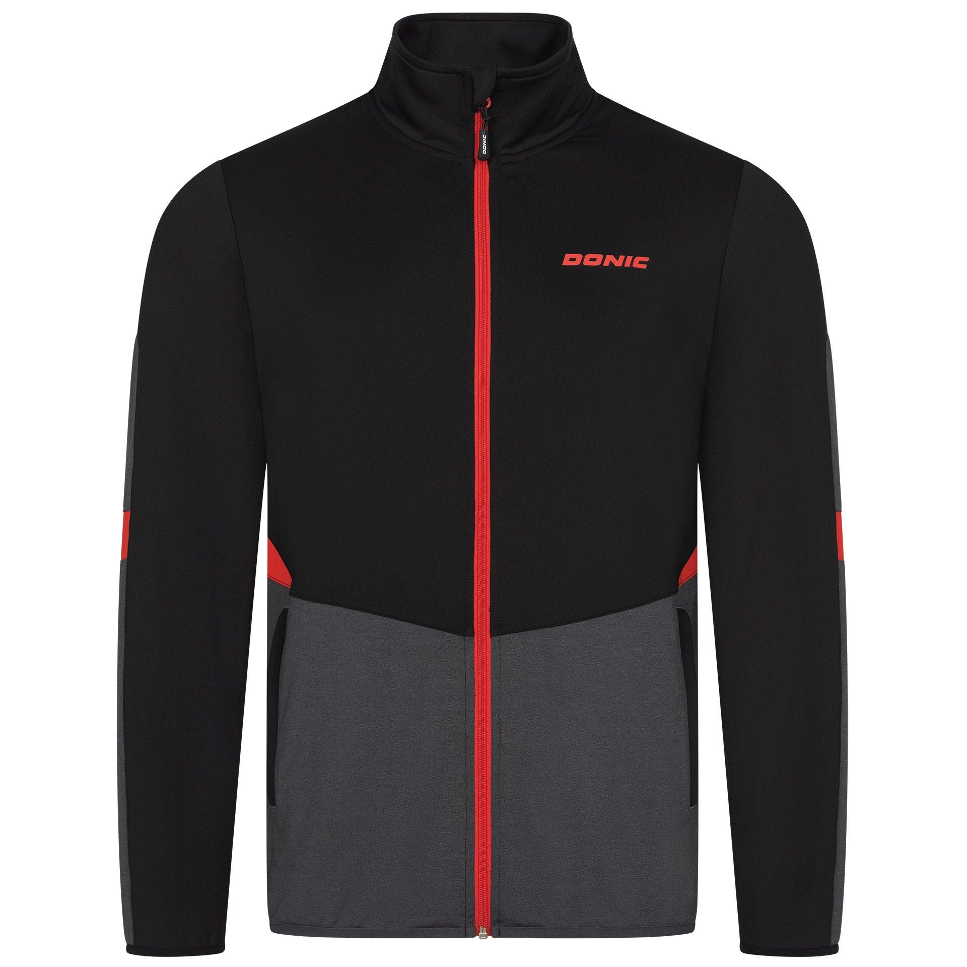 Donic Giacca tuta Trail Junior nero/antracite/rosso