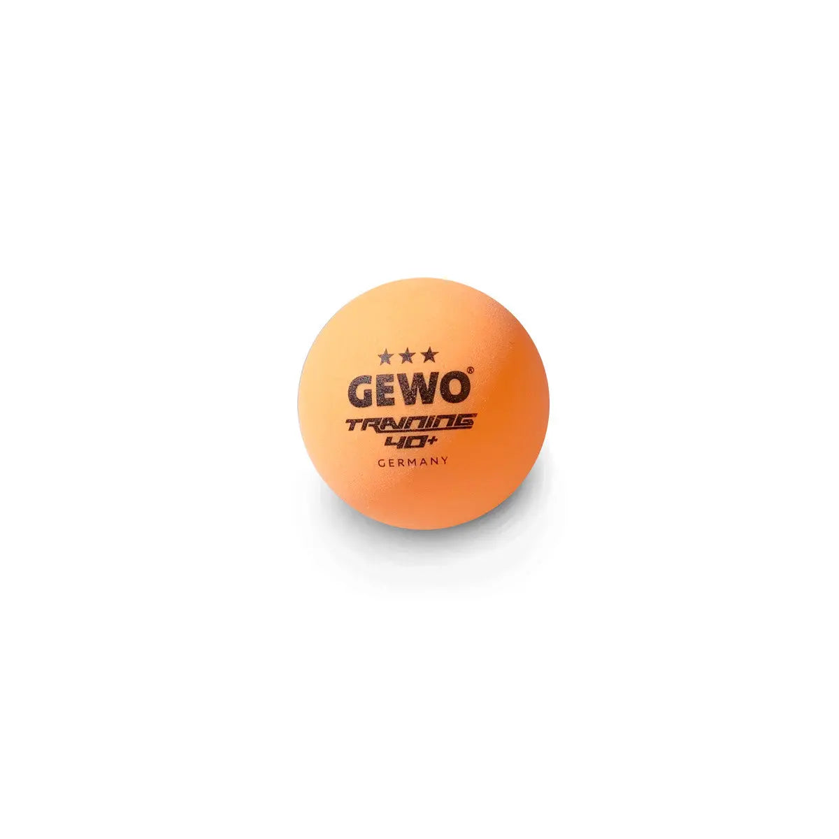Gewo Balls Training 40+*** (24) orange Gewo SE - tabletennisstore.eu