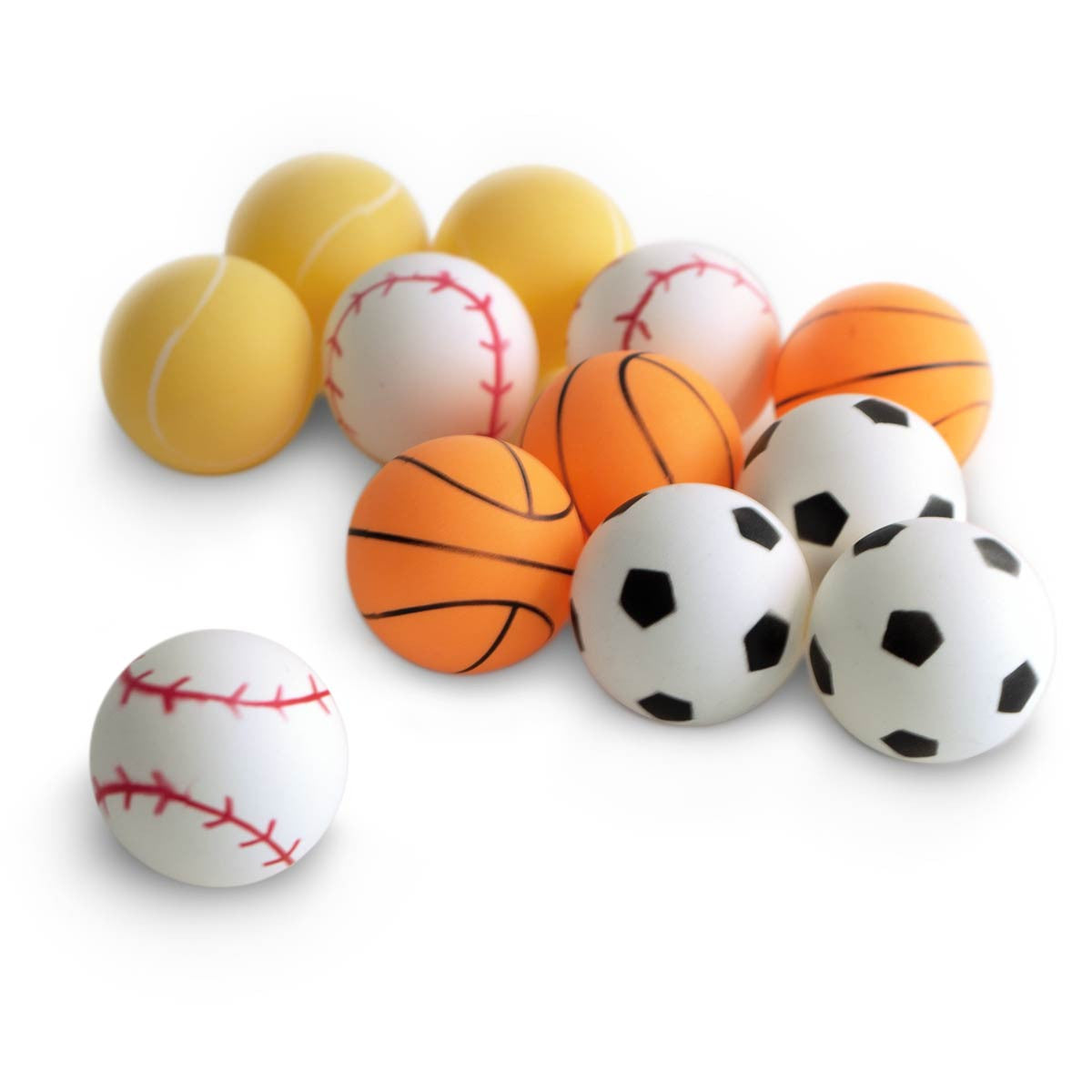 Gewo Palline Sports-Mix confezione da 12 colori misti